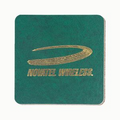 3.5" Square Leather-ette Coaster